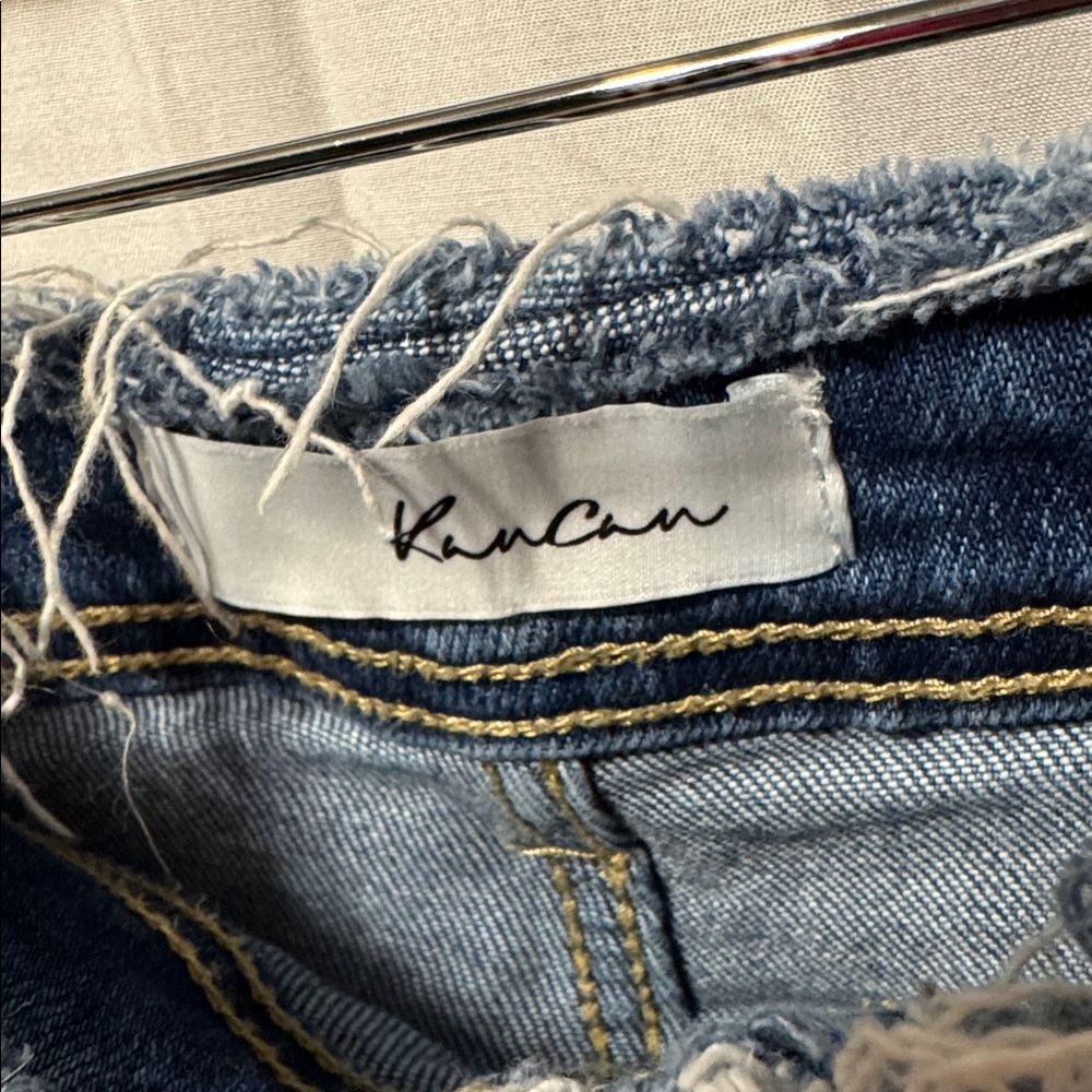 Kancan High Rise Distressed Mom Jeans - Picture 3 of 11